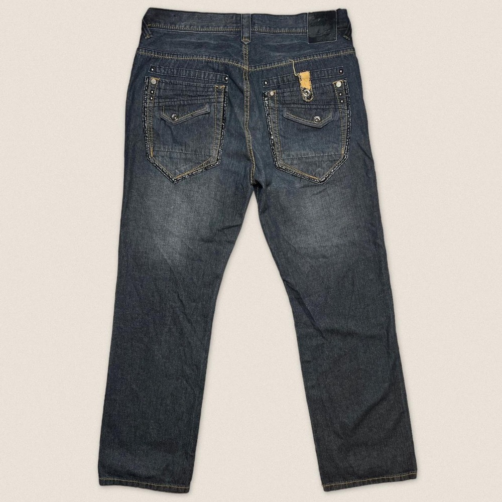 Y2K ENYCE Jeans Size 34” Dark Blue Wash‎